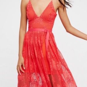 Free People Matchpoint Midi Dress
